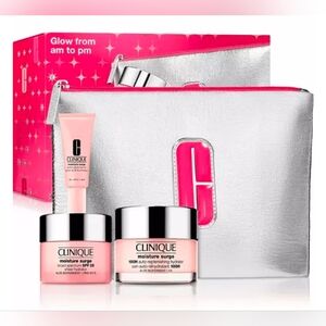 Clinique Moisture Surge Glow From AM to PM Set New